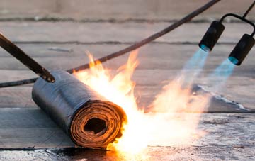 Small Hythe asphalt flat roofing repairs